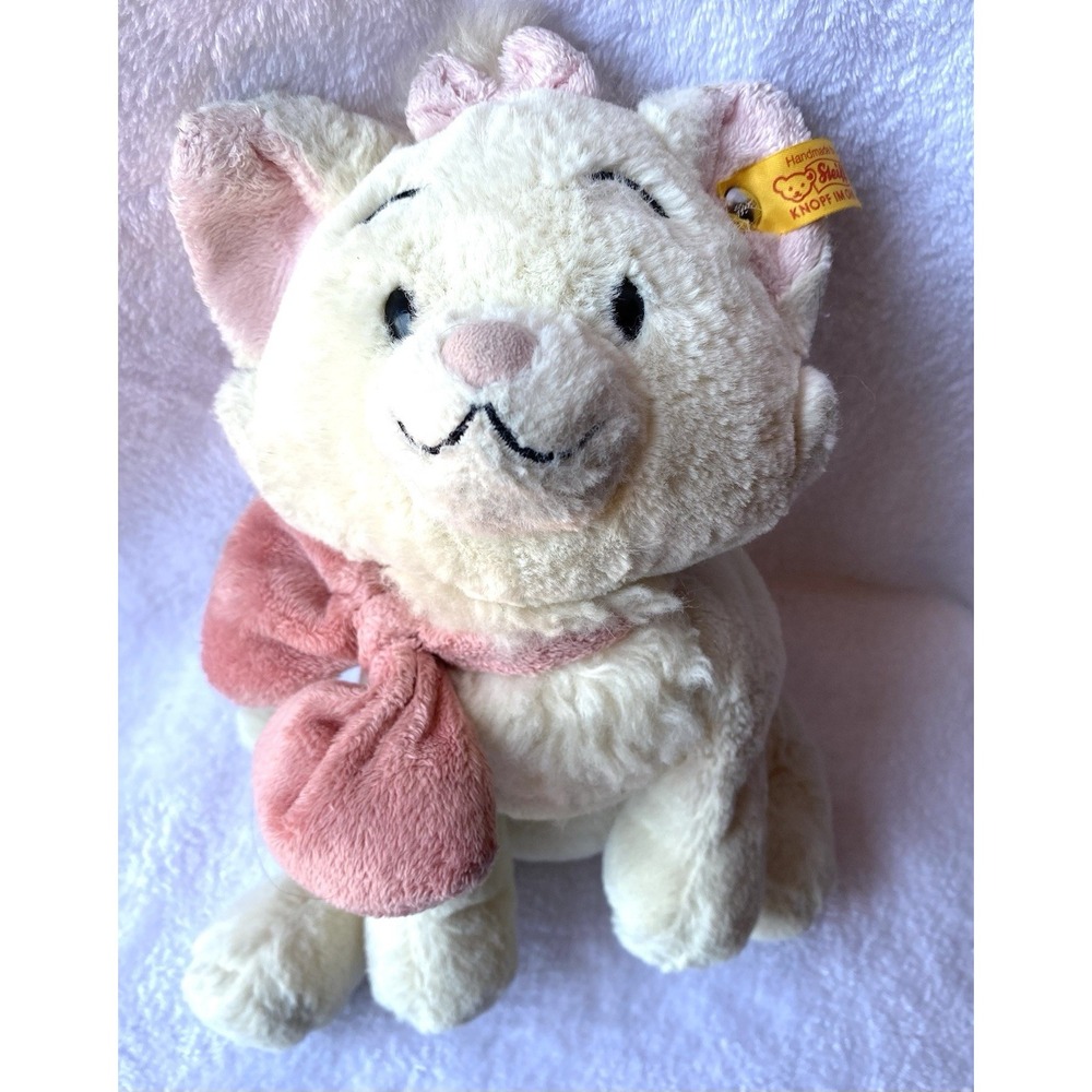 Steiff Disney 'Marie' - The Aristocats soft toy cat Plush NWT
